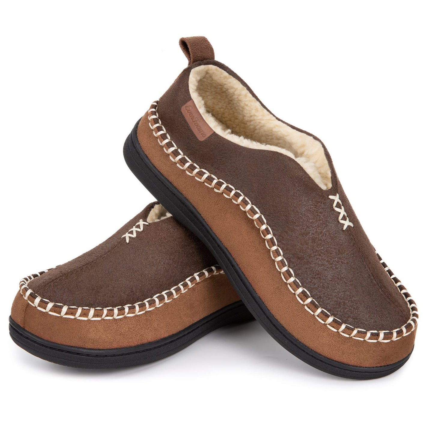 EverFoams Men's Moccasin Slippers