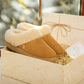 EverFoams Women's Microsuede Slippers Comfy Memory Foam Non-slip Indoor House Shoes with Fuzzy Collar
