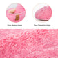 EverFoams Women's Fuzzy Slip-on Slippers Warm Cozy Soft Lightweight Memory Foam Indoor House Shoes