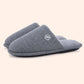 EverFoams Men's Cotton Knit Slippers