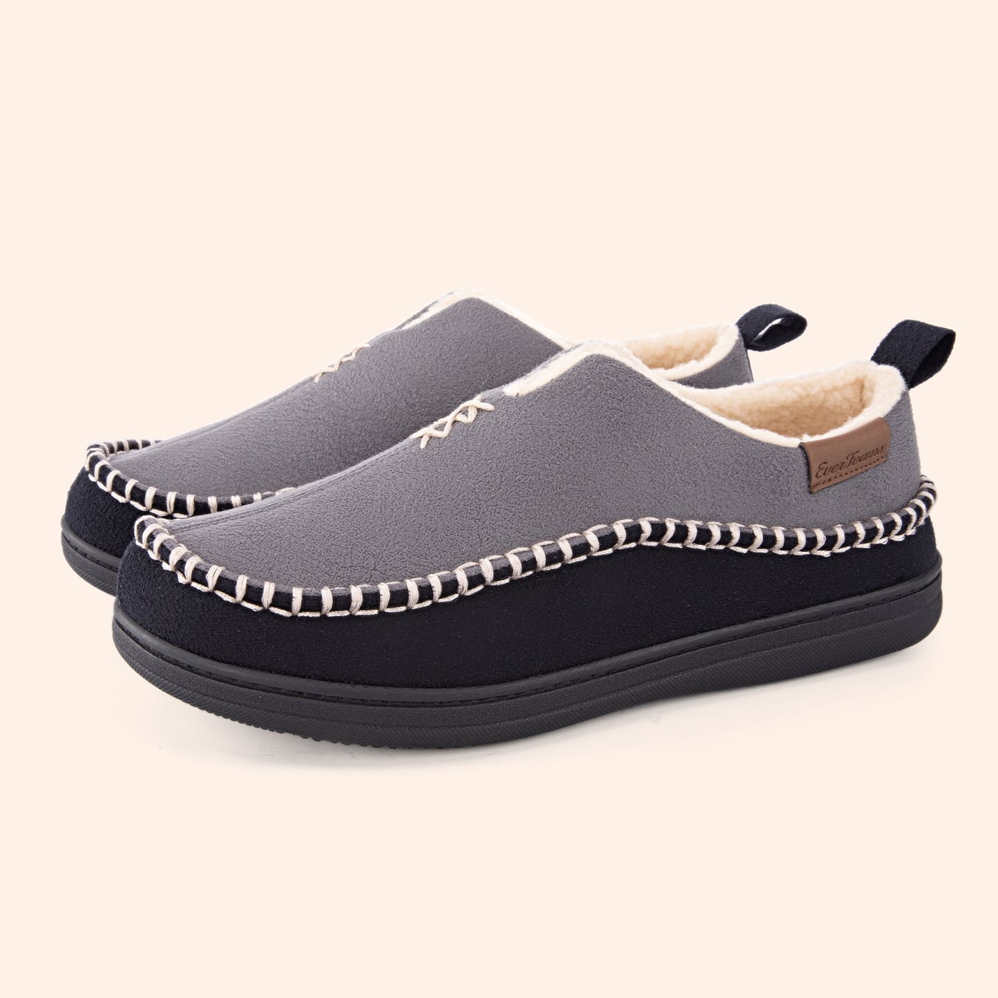 EverFoams Men's Moccasin Slippers