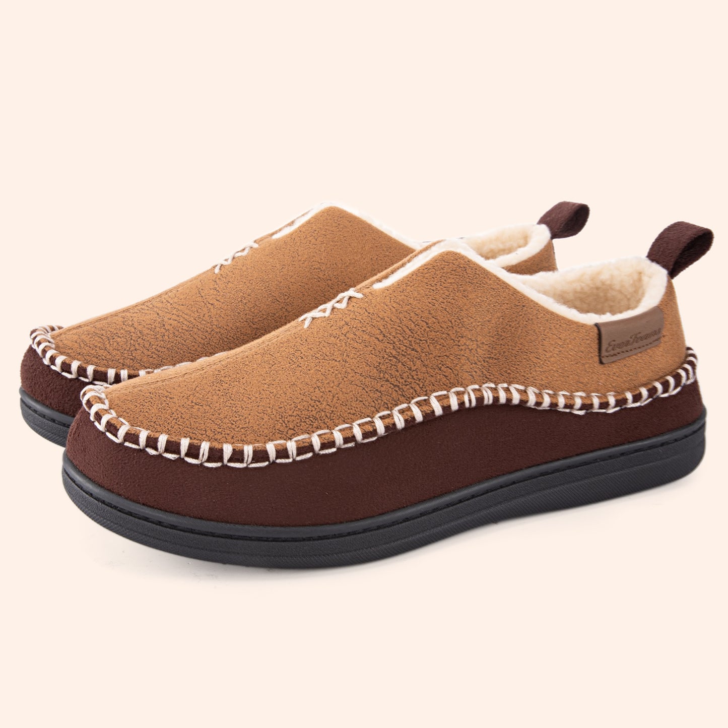 EverFoams Men's Moccasin Slippers