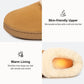 EverFoams Women's Faux Fur Bootie Slippers Ladies House Shoes with Bedroom Memory Foam and Indoor Outdoor Rubber Sole