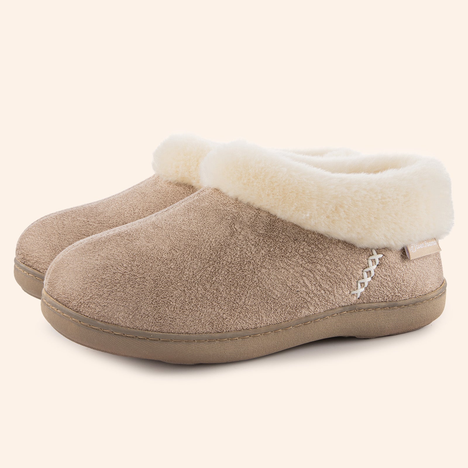 Feversole Women's Fashion Trim Deco Loafer Slippers,Pantofole