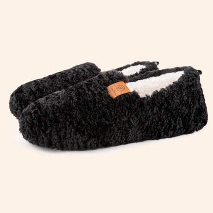 EverFoams Women’s Soft Curly Full Slippers