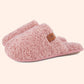 EverFoams Women's Fuzzy Slip-on Slippers