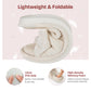 EverFoams Women's Open-Toe Bow Slippers with Memory Foam Indoor House Non-Slip Sole