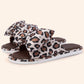 EverFoams Women's Satin Open-Toe Bow Slippers