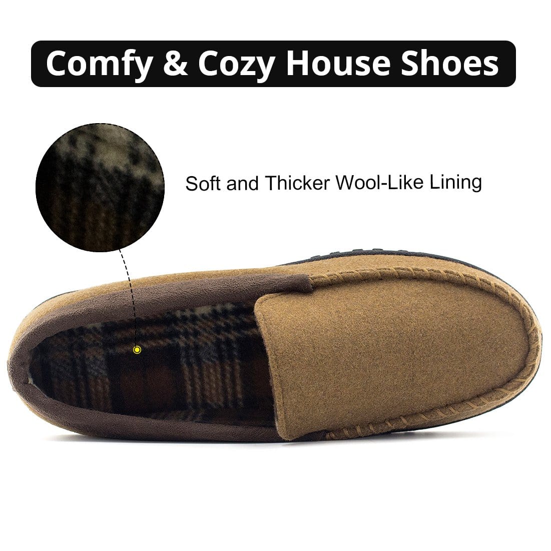 Women's Cozy Slippers Memory Foam Slip On Fuzzy House Slippers Warm Plush  Bedroom Shoes Scuff Slipper - Walmart.com