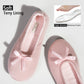 EverFoams Women's Satin Ballerina Slippers