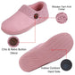 EverFoams Women's  Button Suede Loafers Slippers